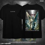 Streetwear Design Lost Angel Black T-shirt 220gsm Cotton