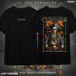 Streetwear Design Pirate Black T-shirt 220gsm Cotton