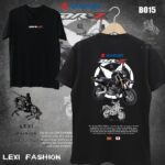 Suzuki DRZ Bike Design Black T-shirt 220gsm Cotton - Image 2