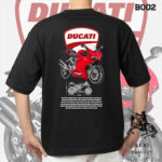 Ducati Bike Design T-shirt 220gsm Cotton
