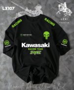 Kawasaki Racing T-shirt 220gsm Cotton