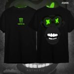 Monster Monkey Design Tshirt 220gsm Cotton 50%Off