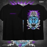 Blue Brain Design Tshirt 220gsm Cotton 50%Off