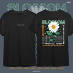 Blossom Design Tshirt 220gsm Cotton 50%Off