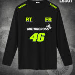 VR 46 Racing Long Sleeve T-shirt 220gsm Cotton