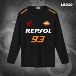 Repsol 93 Racing Long Sleeve T-shirt 220gsm Cotton