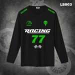 77 Racing Long Sleeve T-shirt 220gsm Cotton