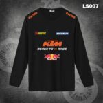 KTM Theme Racing Long Sleeve T-shirt 220gsm Cotton