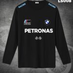 BMW Petronas Racing Long Sleeve T-shirt 220gsm Cotton